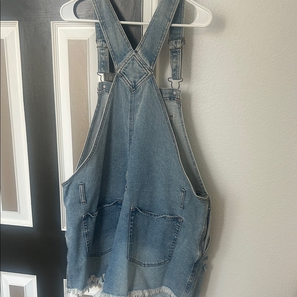 Wild Fable Blue Denim Romper - Picture 4 of 4